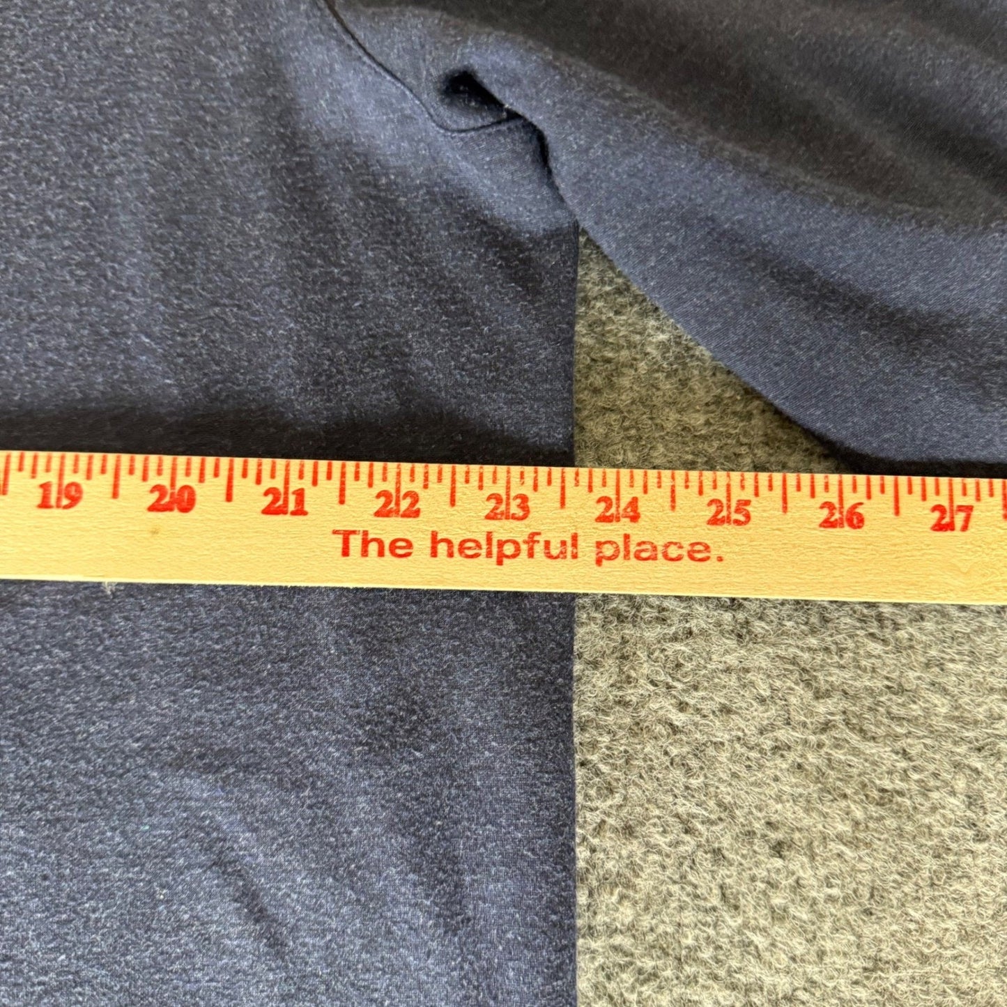 Mizzen+Main ProFlex Sweater Mens XXL Blue 1/4 Zip Pullover Performance Casual