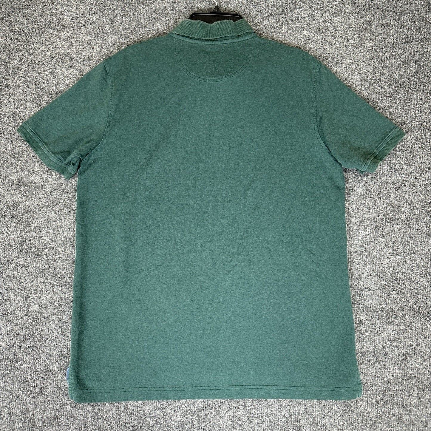 Izod Polo Shirt Mens Large Green Striped Short Sleeve Golf Casual Dadcore Adult