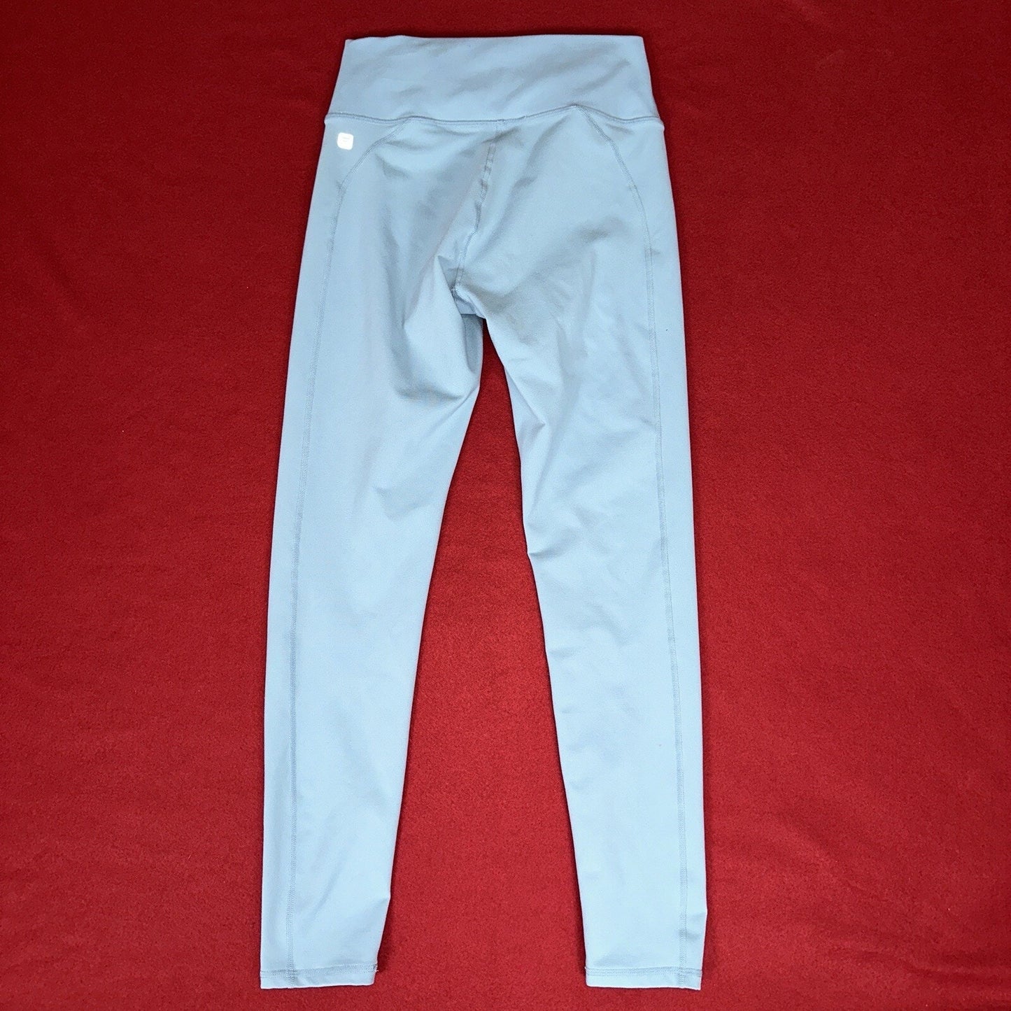 Fabletics Legging Womens Small 24X25 Blue Yoga Pants Athleisure Ladies Gym Adult