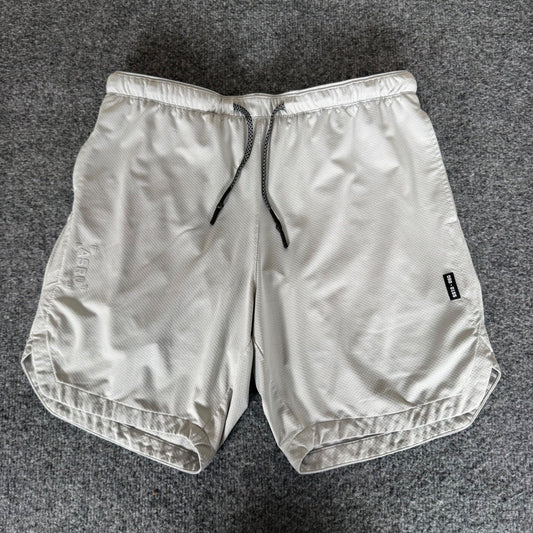 ASRV Aesthetic Revolution Mens Shorts Gray Medium Athletic Training Gym Workout