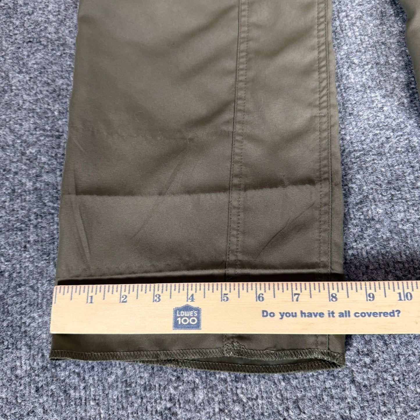 Boy Scouts of America Uniform Pant Men 30x36 Green Cargo Switchbacks Convertible