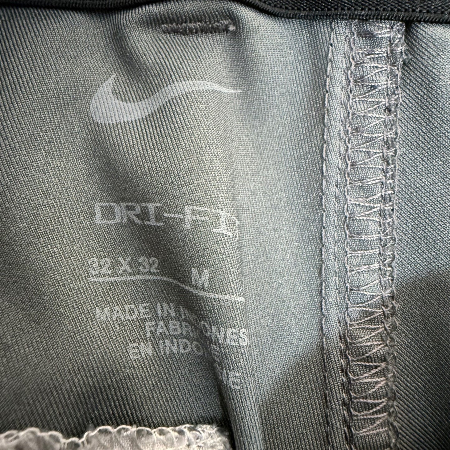 Nike Dri-Fit Golf Pant Mens 32x32 Gray Lightweight Athletic Performance Trousers