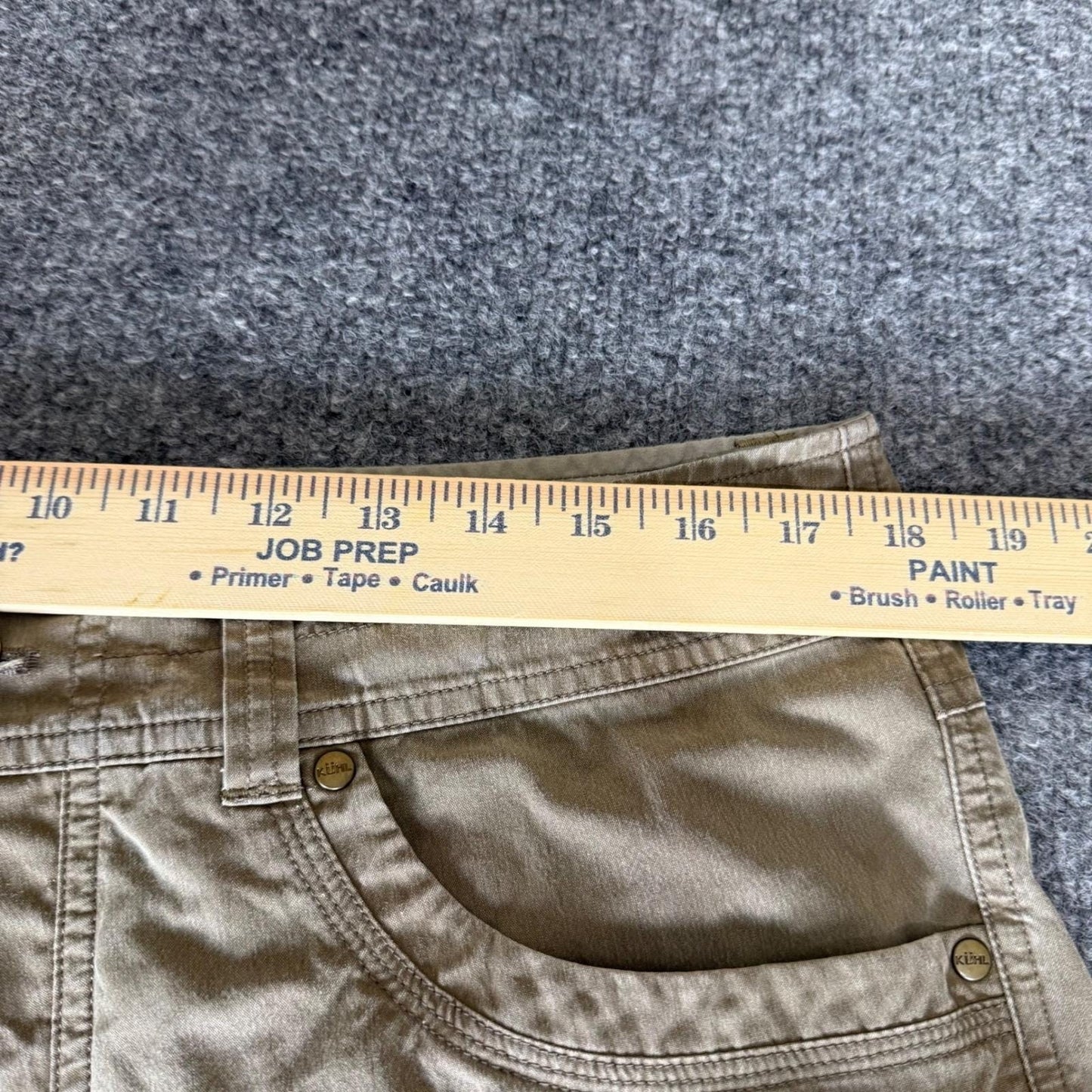 KUHL Revolvr Pants Mens 36x30 Brown Cargo Outdoor Hiking Trail Durable Utility