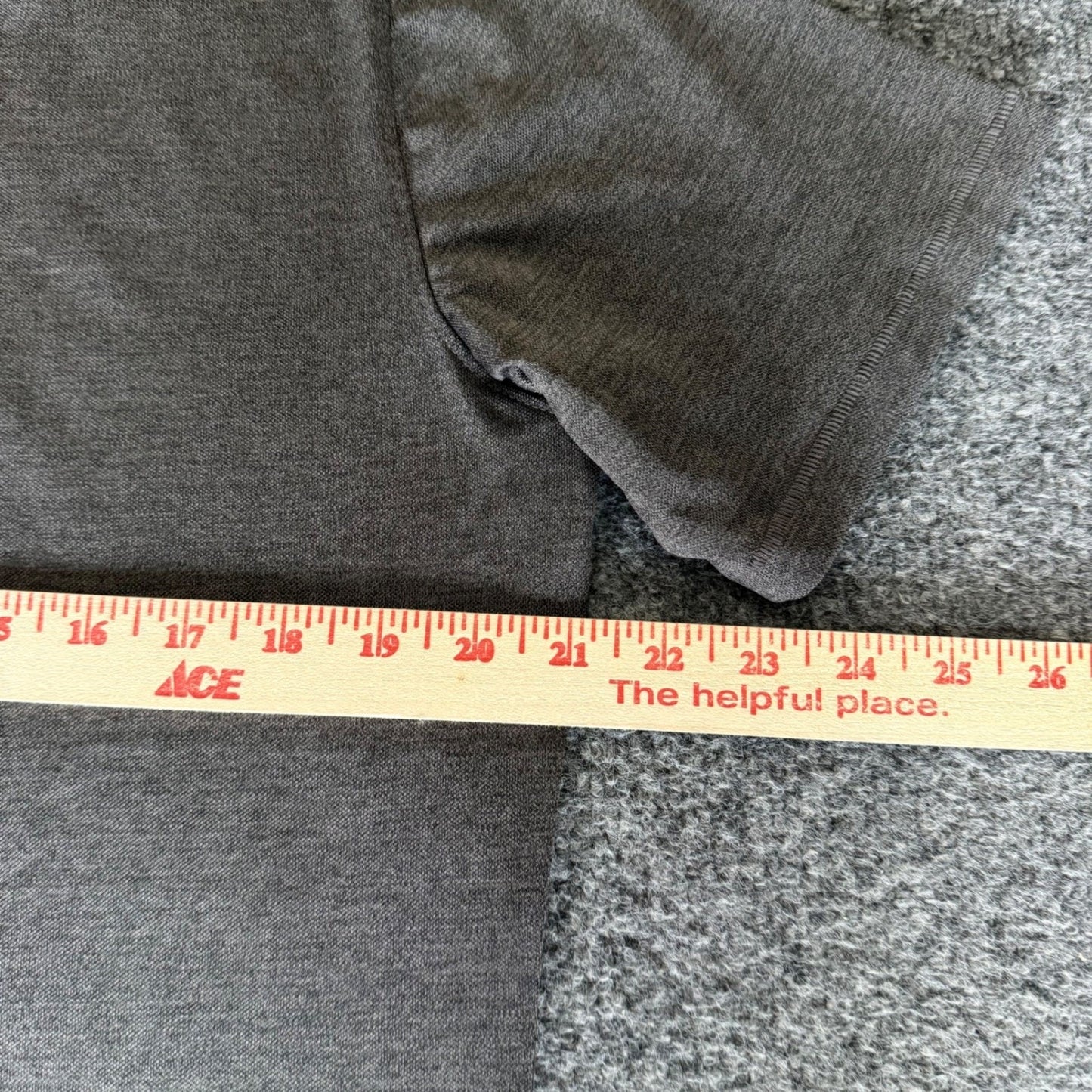 G/Fore Essential Pique Polo Shirt Mens Small Gray Short Sleeve Golf Lightweight