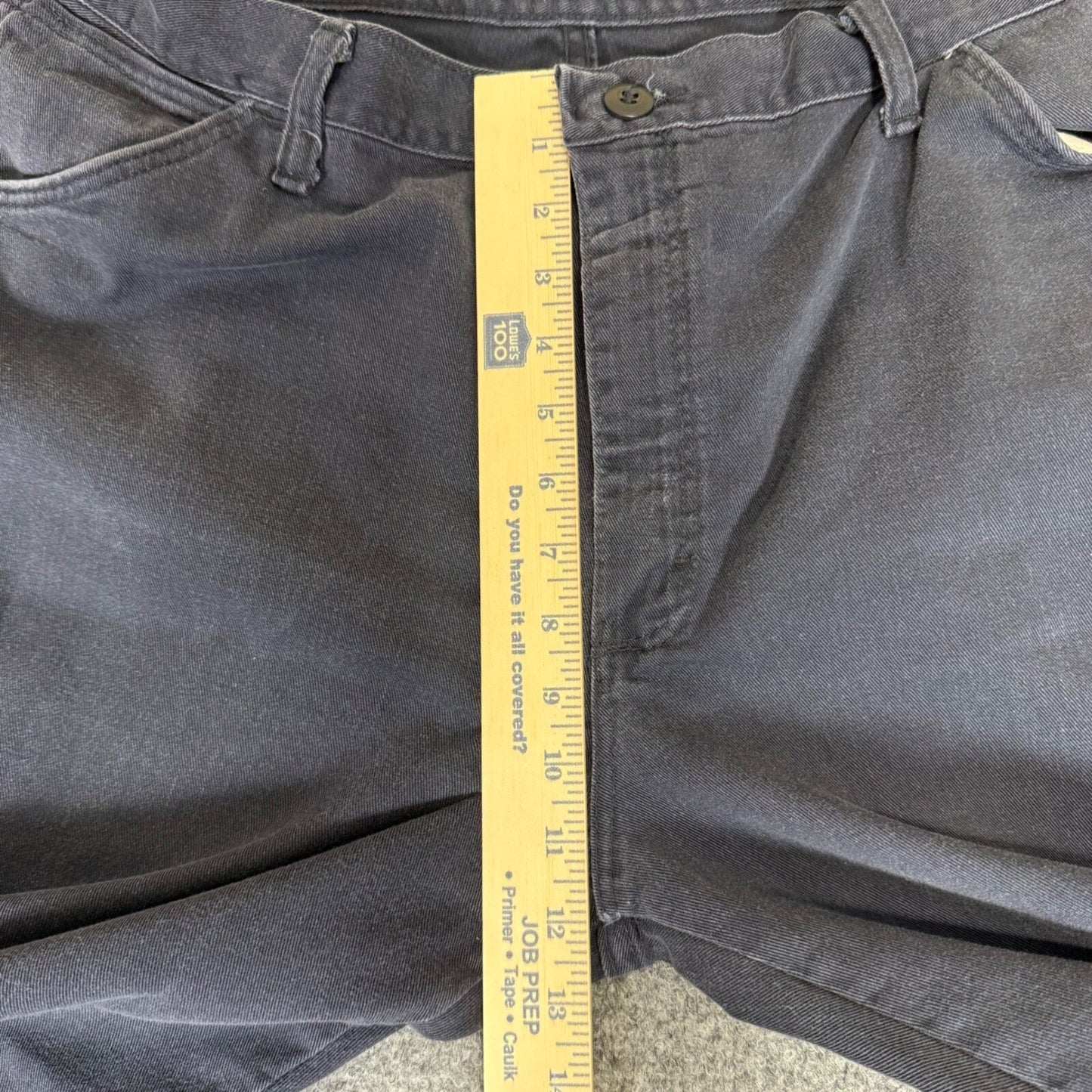 Bulwark FR Work Pants Men's 36x33 Blue Flame Resistant CAT2 Industrial Safety