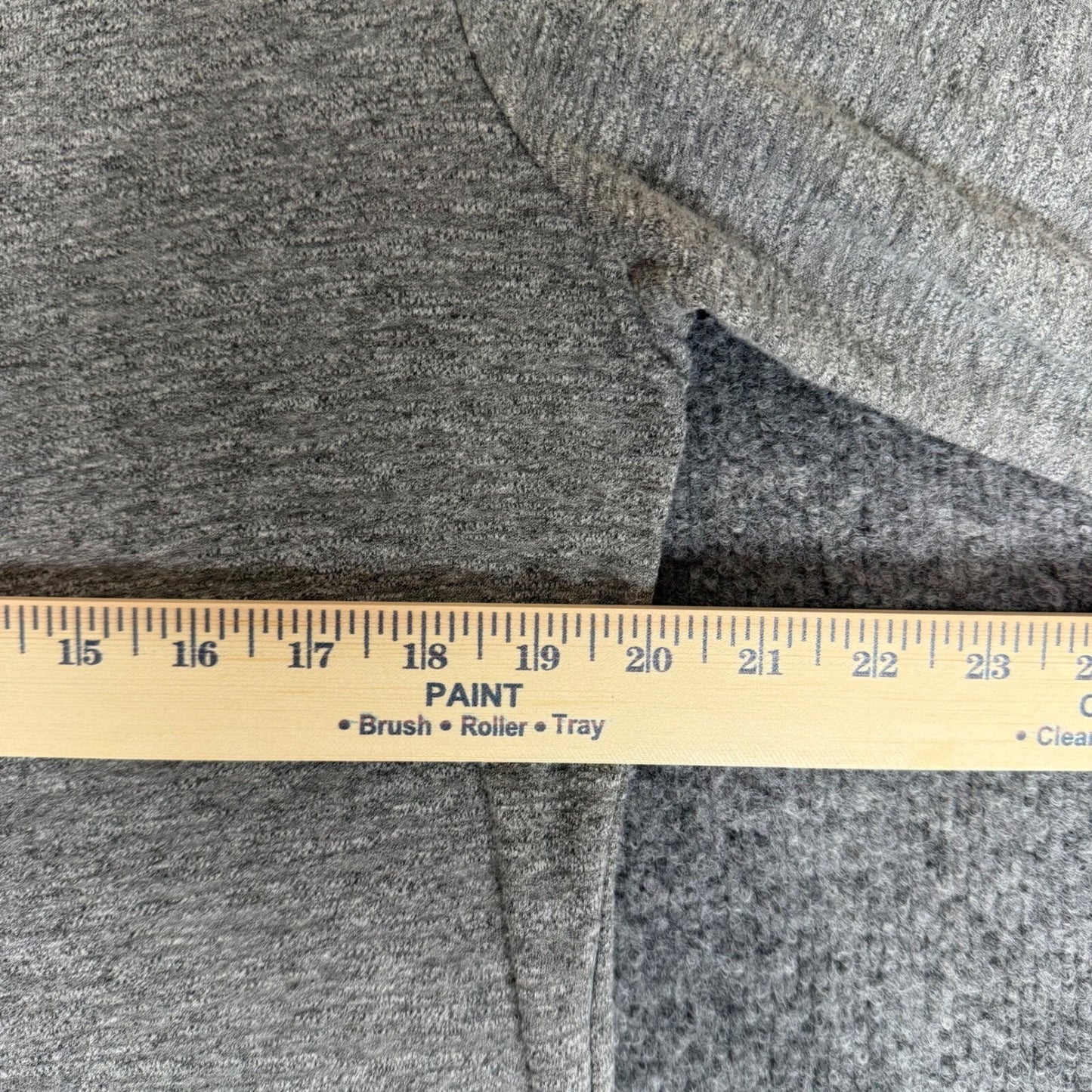 Marine Layer Henley Shirt Long Sleeve Casual Pullover Heather Gray Men's Large