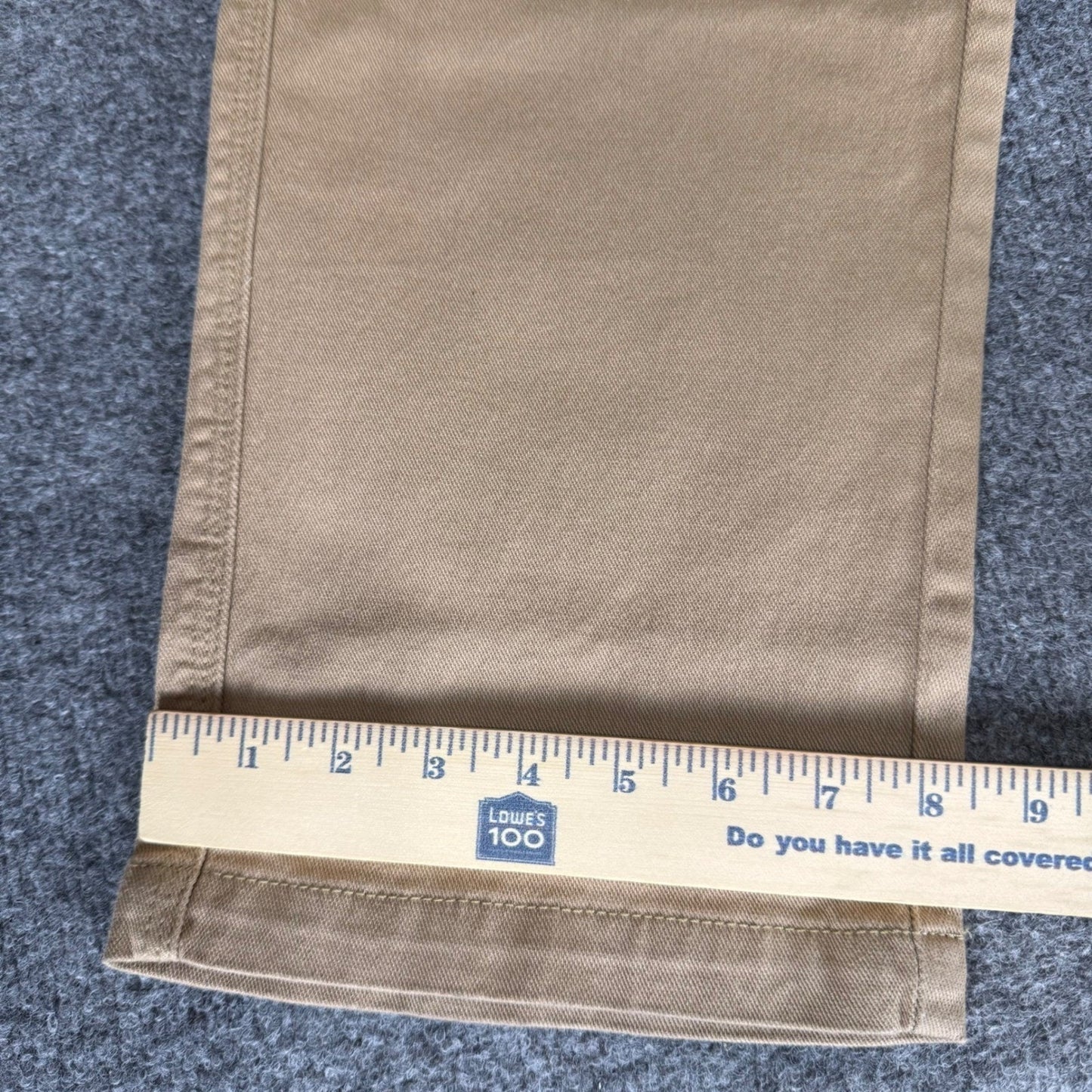 Levi Strauss Signature Mens Carpenter Pants Tan Flex Canvas 36x36 NWT Workwear