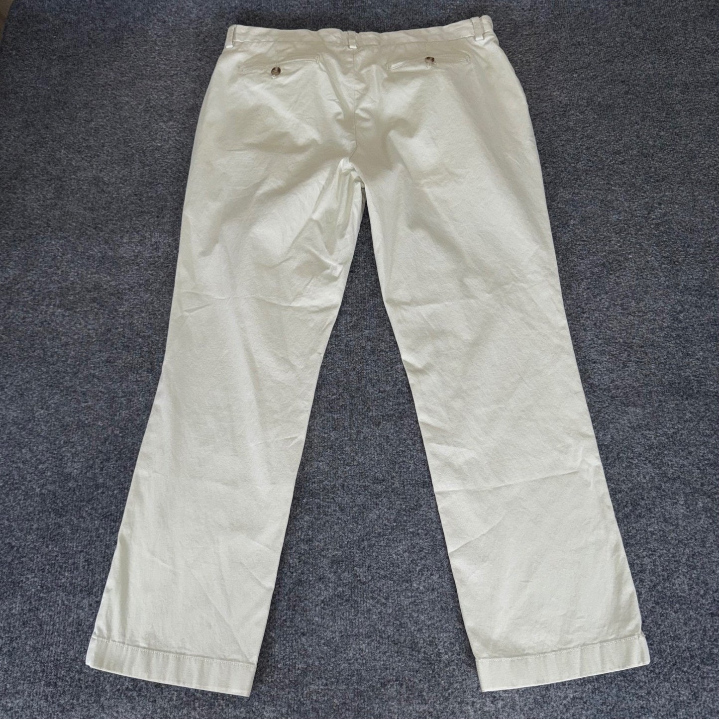 Vineyard Vines Breaker Pant Mens 35x30 Khaki Beige Cotton Blend Casual Chino