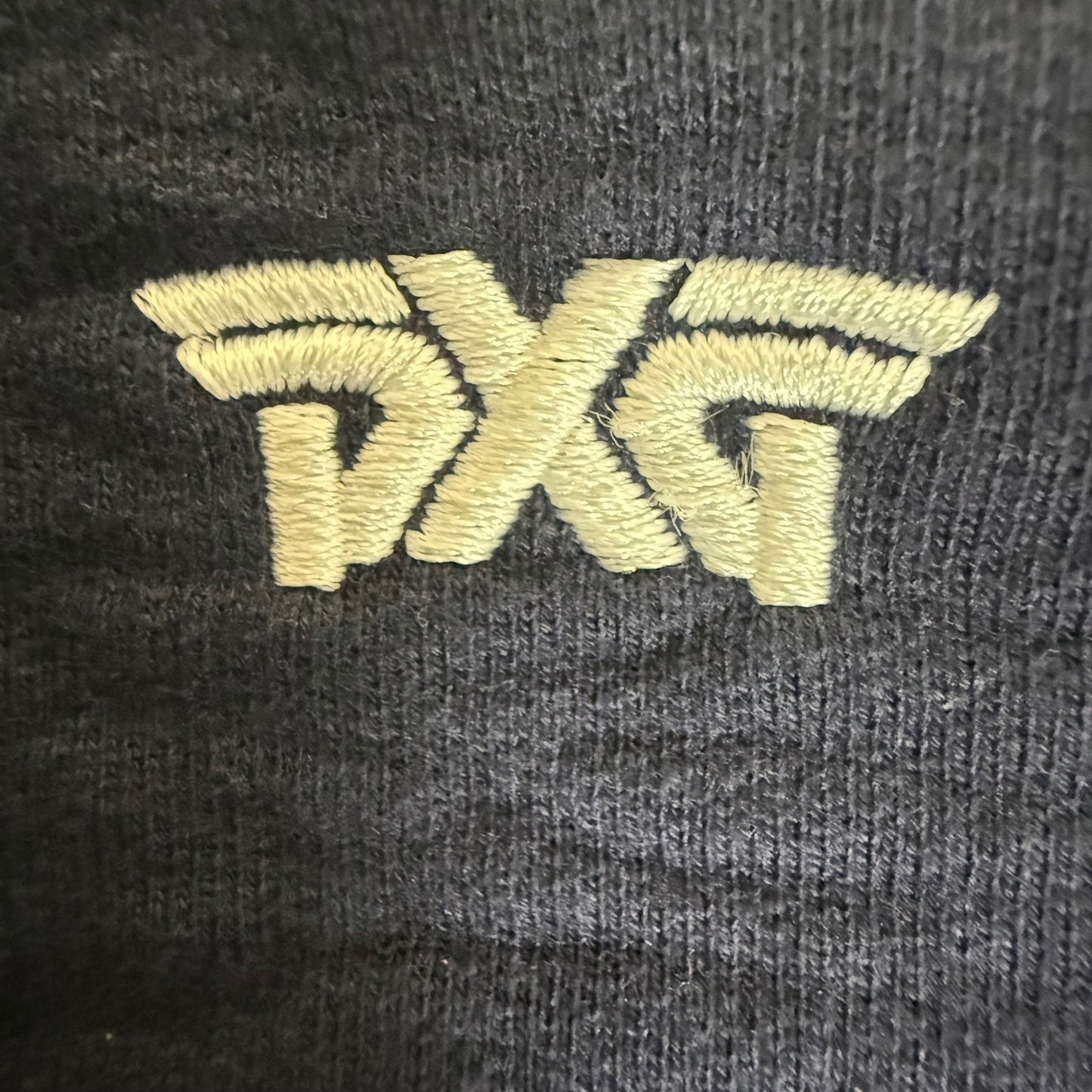PXG Parsons Xtreme Golf Mens XS Navy Blue Snap Neck Sweatshirt Pullover Casual