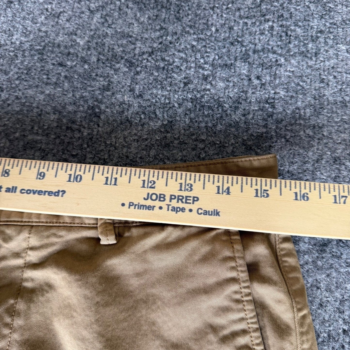 Flint and Tinder Mens 31 Shorts Brown Chino Casual Everyday Comfort Cotton Twill