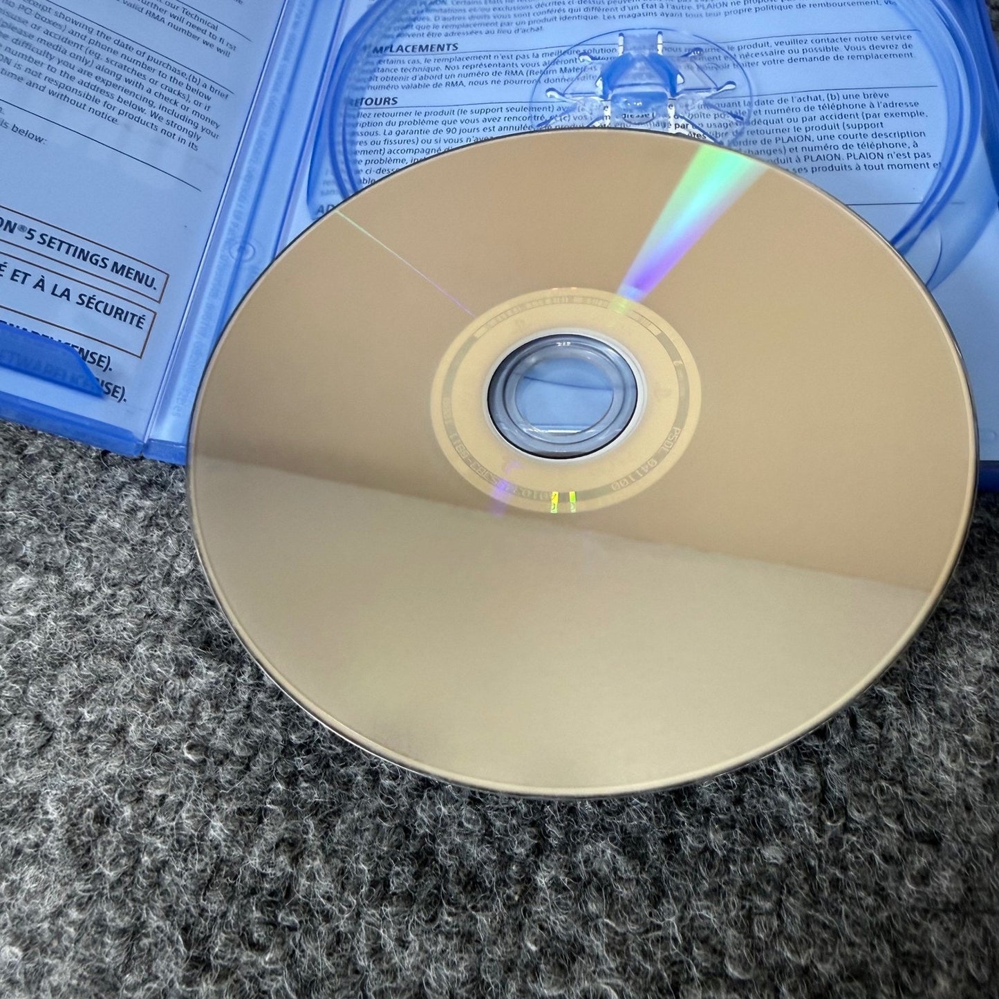Undisputed Boxing Video Game Sony PlayStation 5 PS5 No Manuel Tested Used