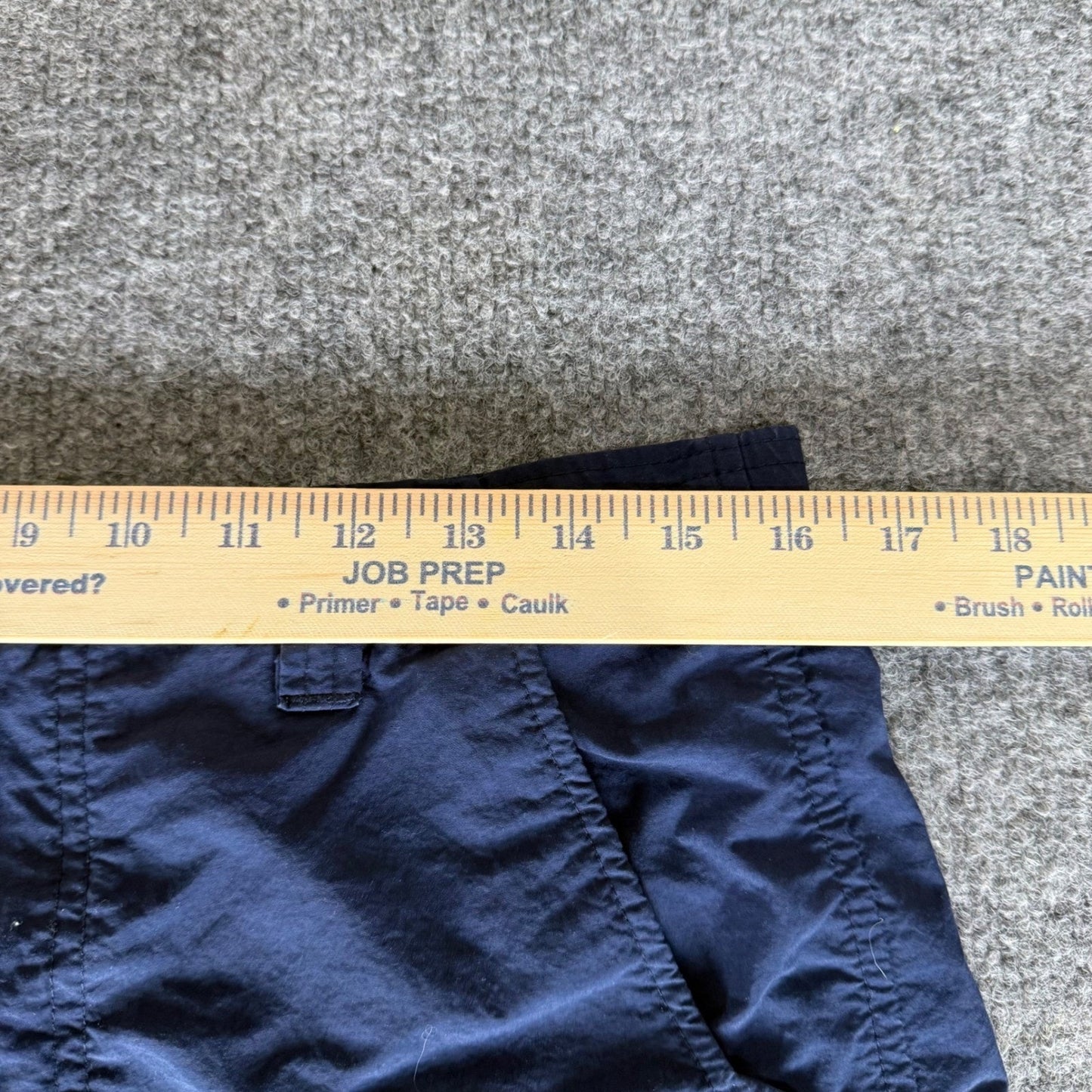 Columbia PFG Cargo Shorts Mens Small 32 Navy Blue Omni Shade Fishing Outdoor