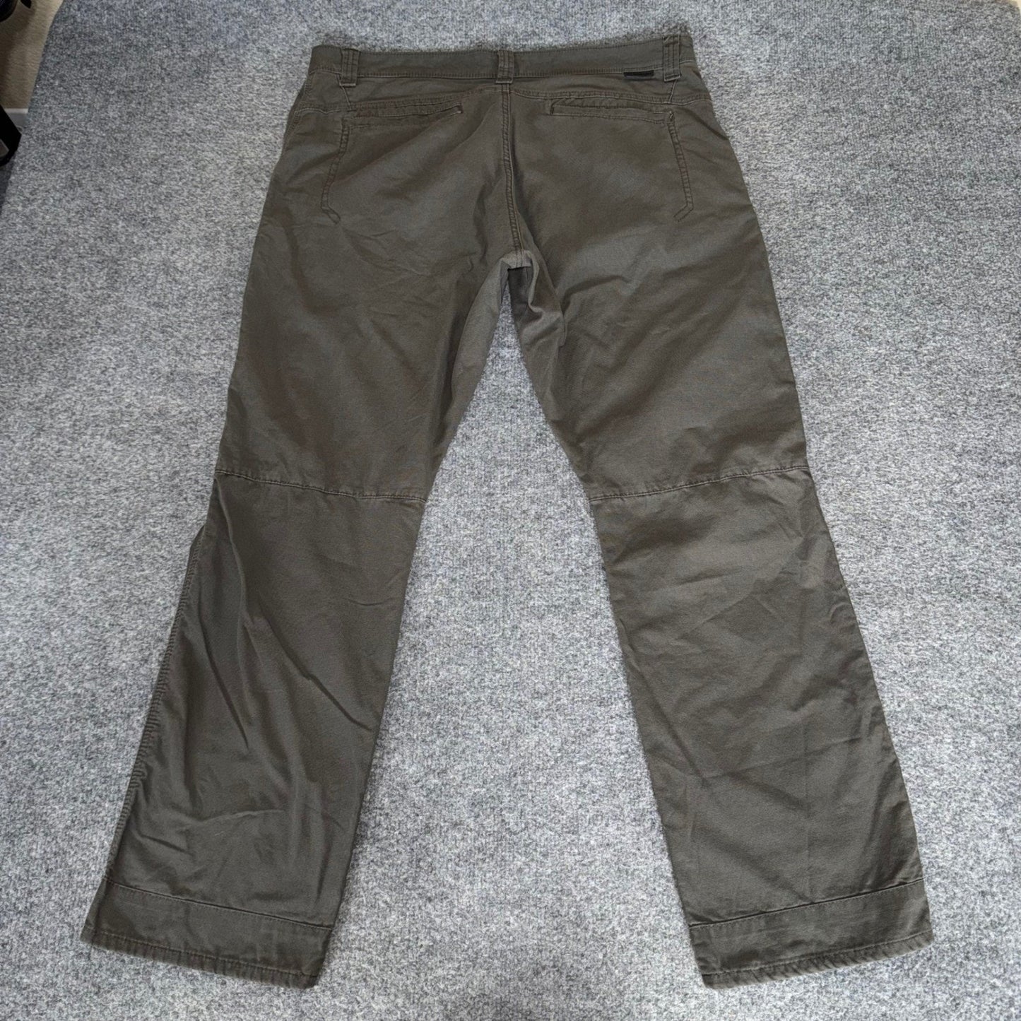 Wrangler ATG All Terrain Gear Mens 38x32 (Fits 38x30) Olive Outdoor Pants Hiking