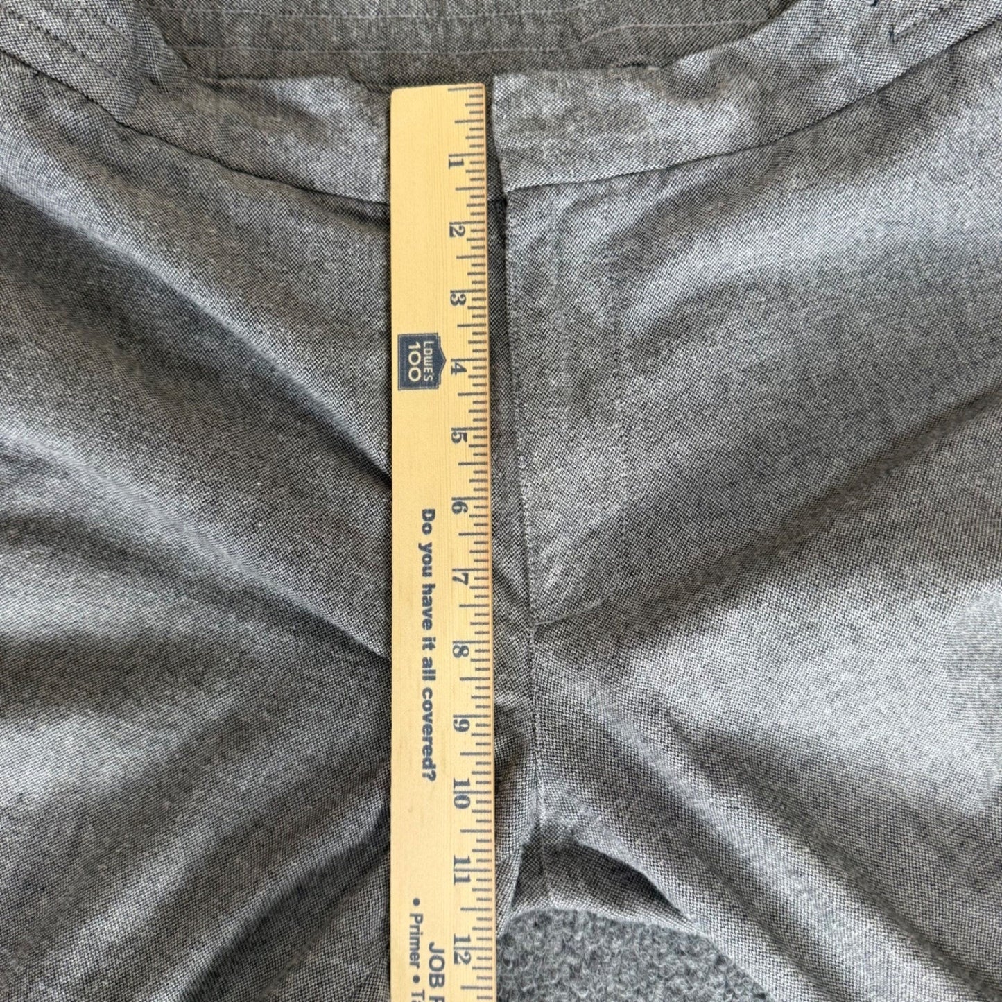 Banana Republic Mason Athletic Tapered Pant Mens 32x32 (Fits 32x30) Grey Cotton