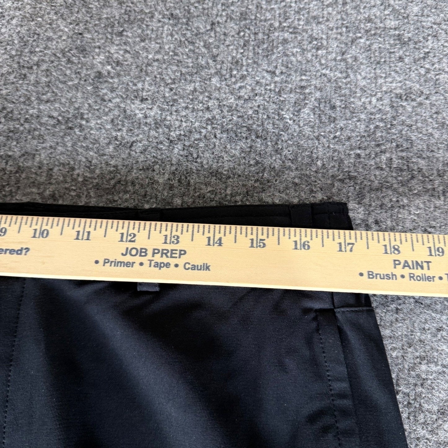 Mack Weldon Mens Performance Jogger Pants Black Large Athletic Travel Comfort