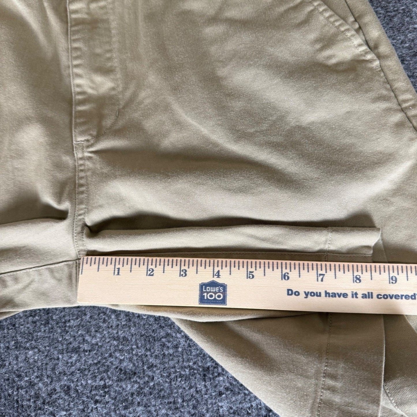 RVCA Week-End Fit Shorts Mens 36 Tan Khaki Casual Streetwear Skate Chino