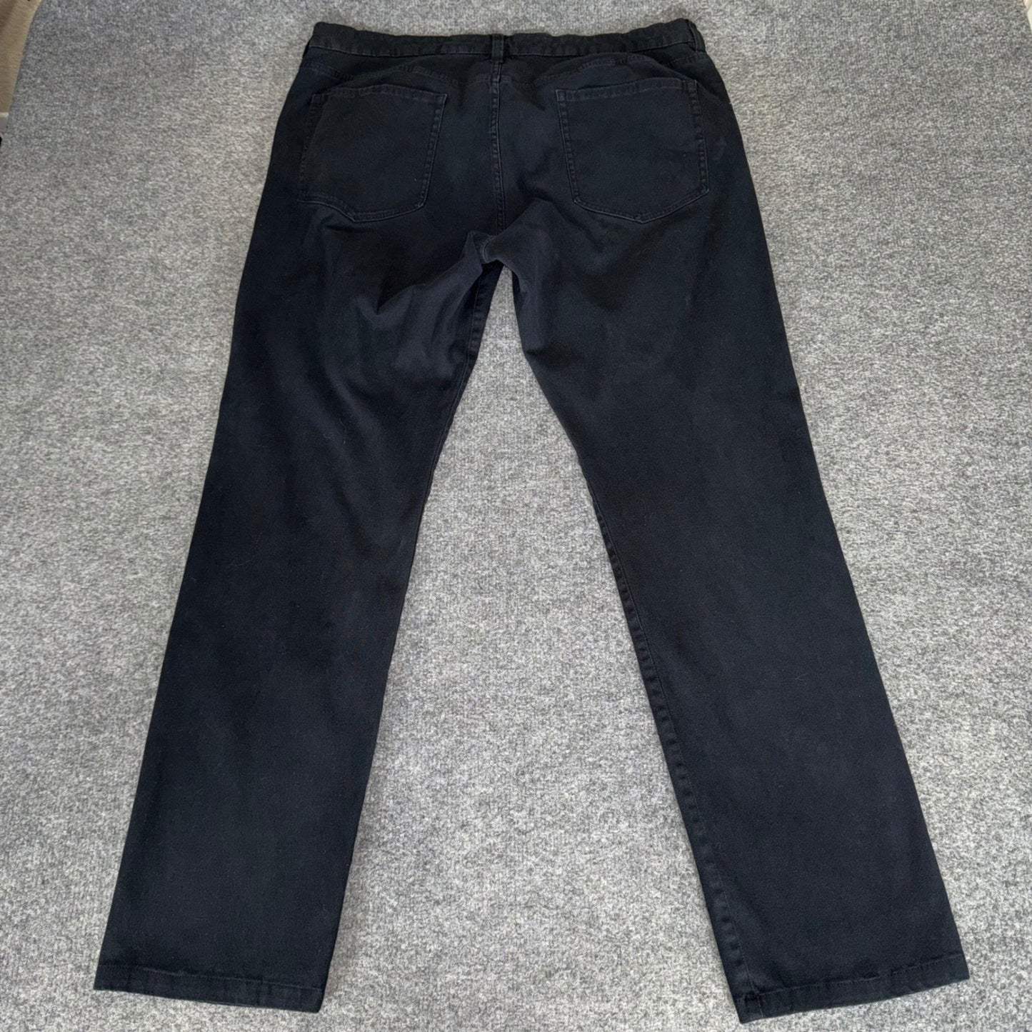 Vince Dylan Pants 38x31 Black Slim Chino Stretch Business Casual Office Travel