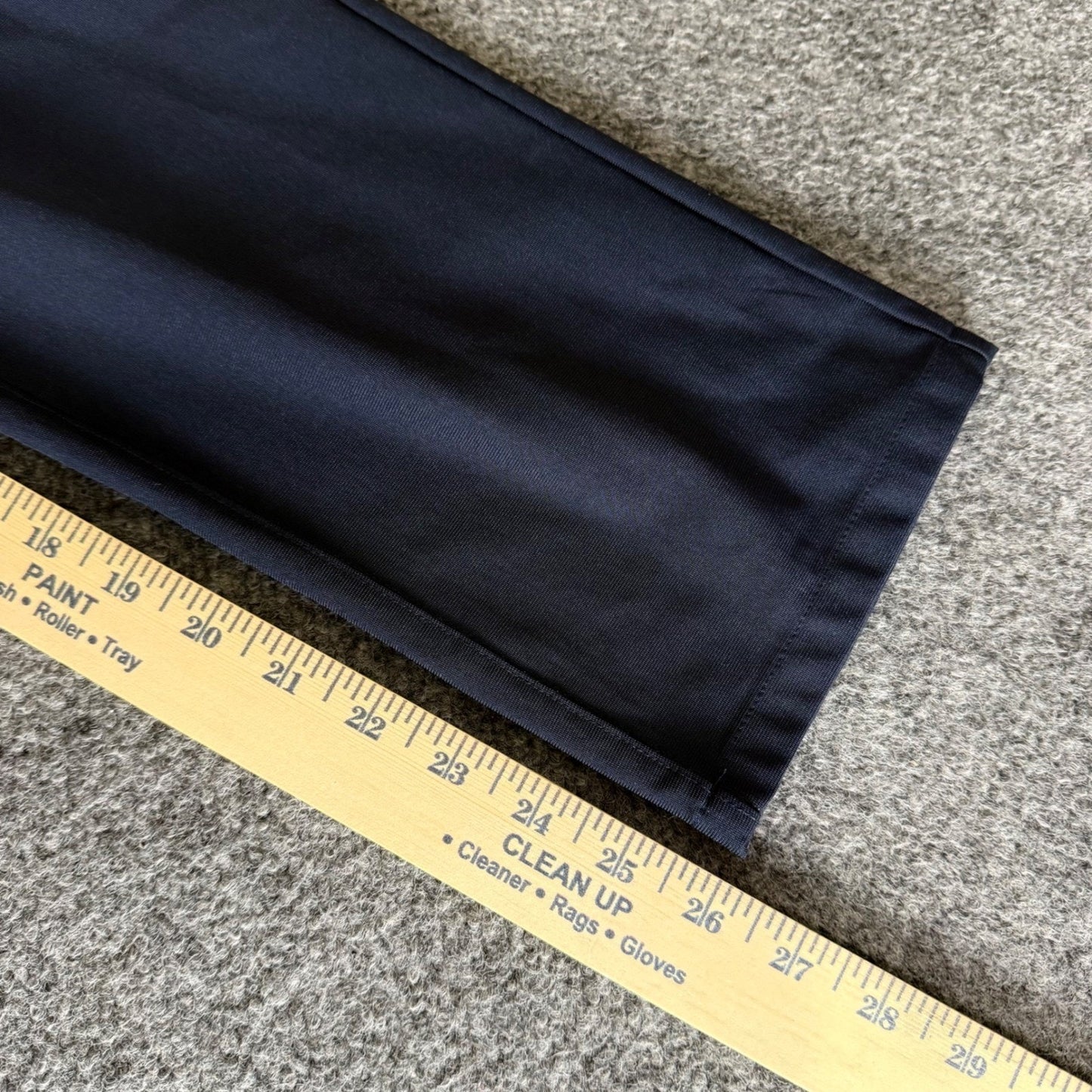 7 Diamonds Infinity Mens Chino Pants Navy Blue 32x30 (Fits 32x26) Stretch Casual