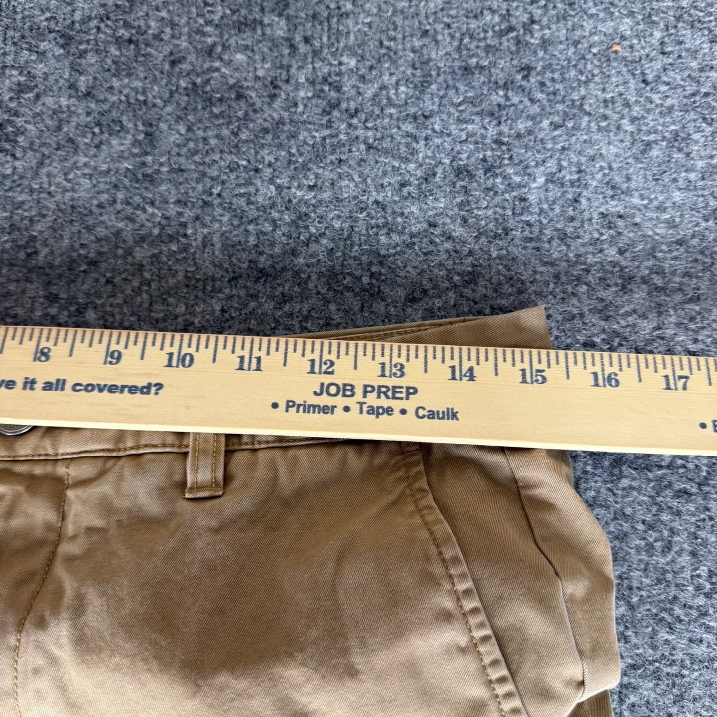 Bonobos Chino Shorts Mens 31 Tan Khaki Cotton Casual Flat Front Summer Classic