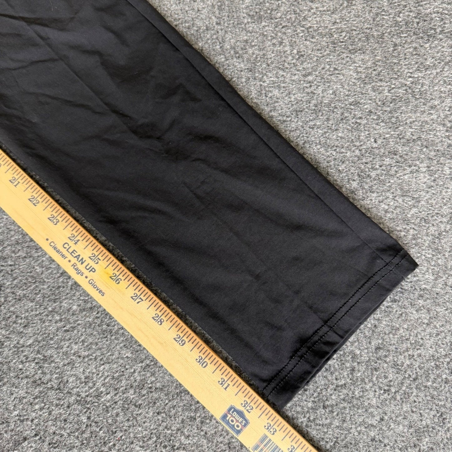 Adidas Golf Go-To 5 Pocket Pants Mens 34x33 Black Tapered Fit Stretch UPF 50+