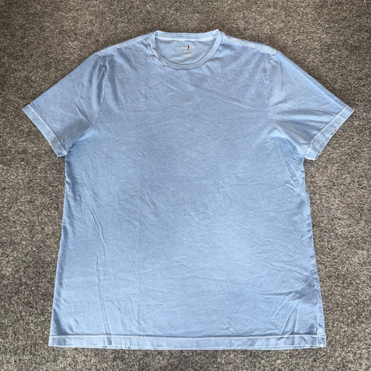 J.Crew Oarsman Mens Broken In Classic T-Shirt Large Blue Soft Cotton Casual Tee