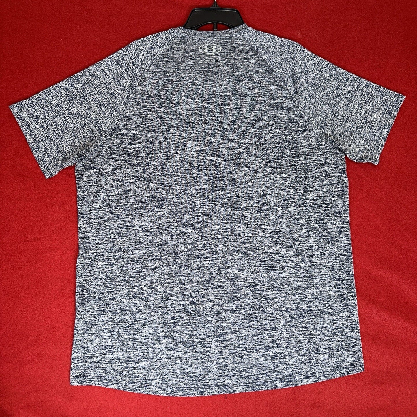 Under Armour Tech Tee Shirt XL Blue Heatgear Short Sleeve Loose Performance