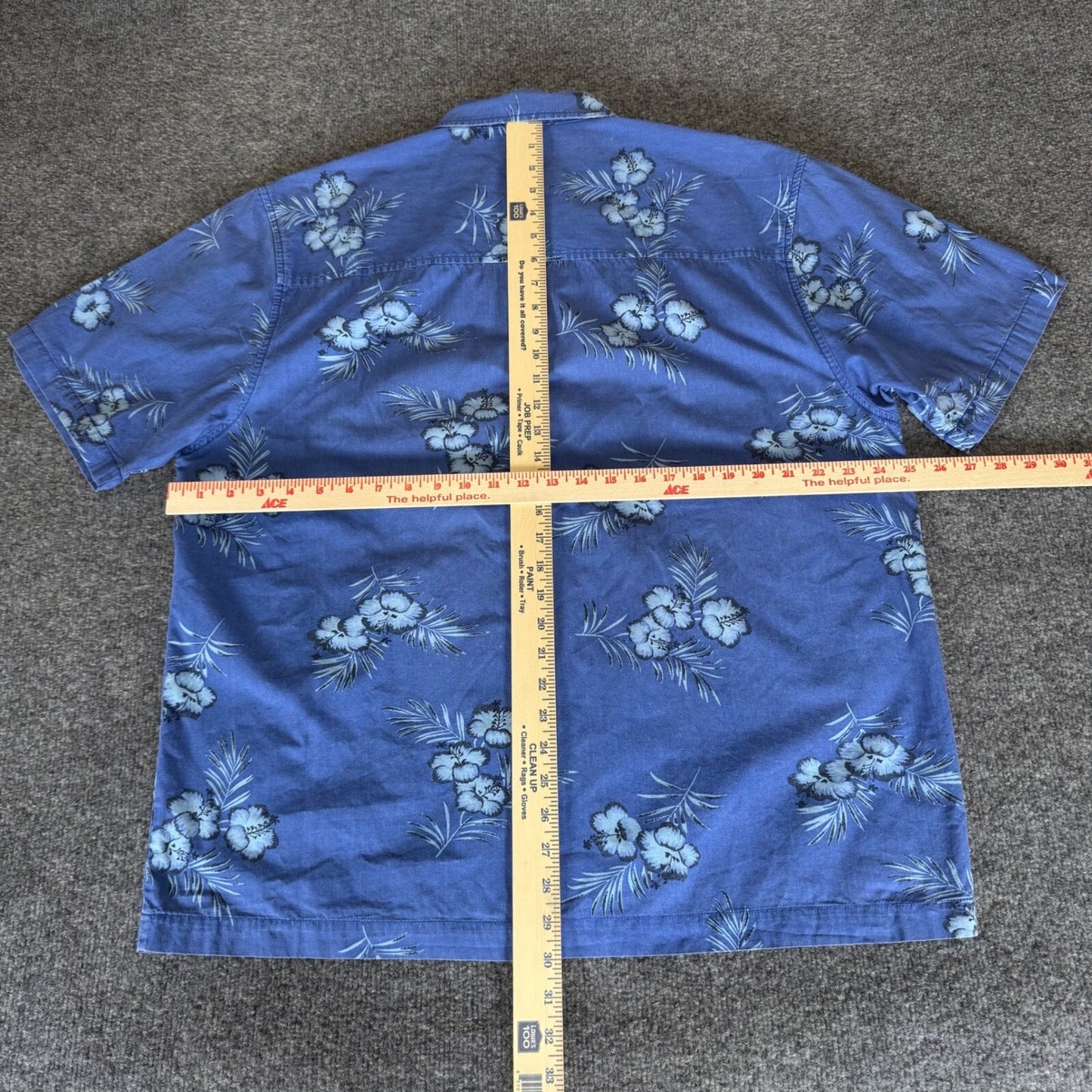 Unionbay Hawaiian Shirt Mens Large Floral Short Sleeve Button Up Casual Beach