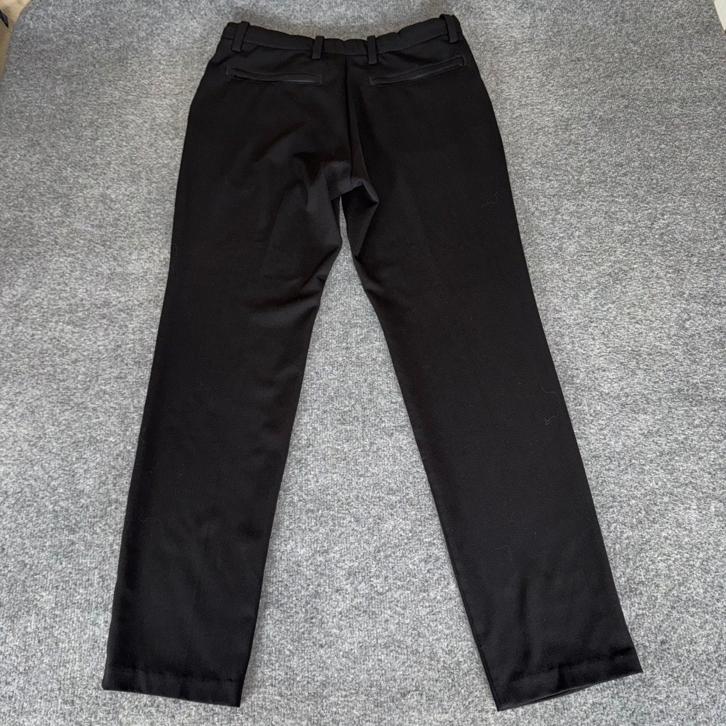 Quince Ultra Stretch 24/7 Smart Chinos Mens 32x32 Black Athletic Casual Comfort