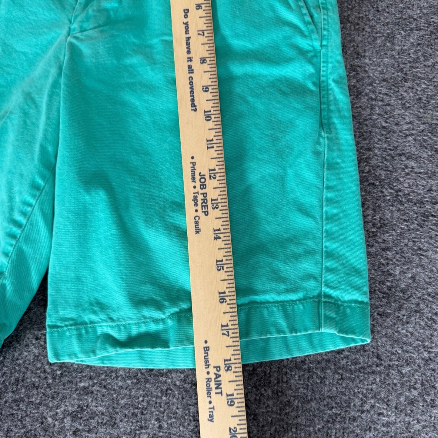 Southern Tide Skipjack Green Pima Cotton Modal Shorts Mens 30 Flat Front Casual