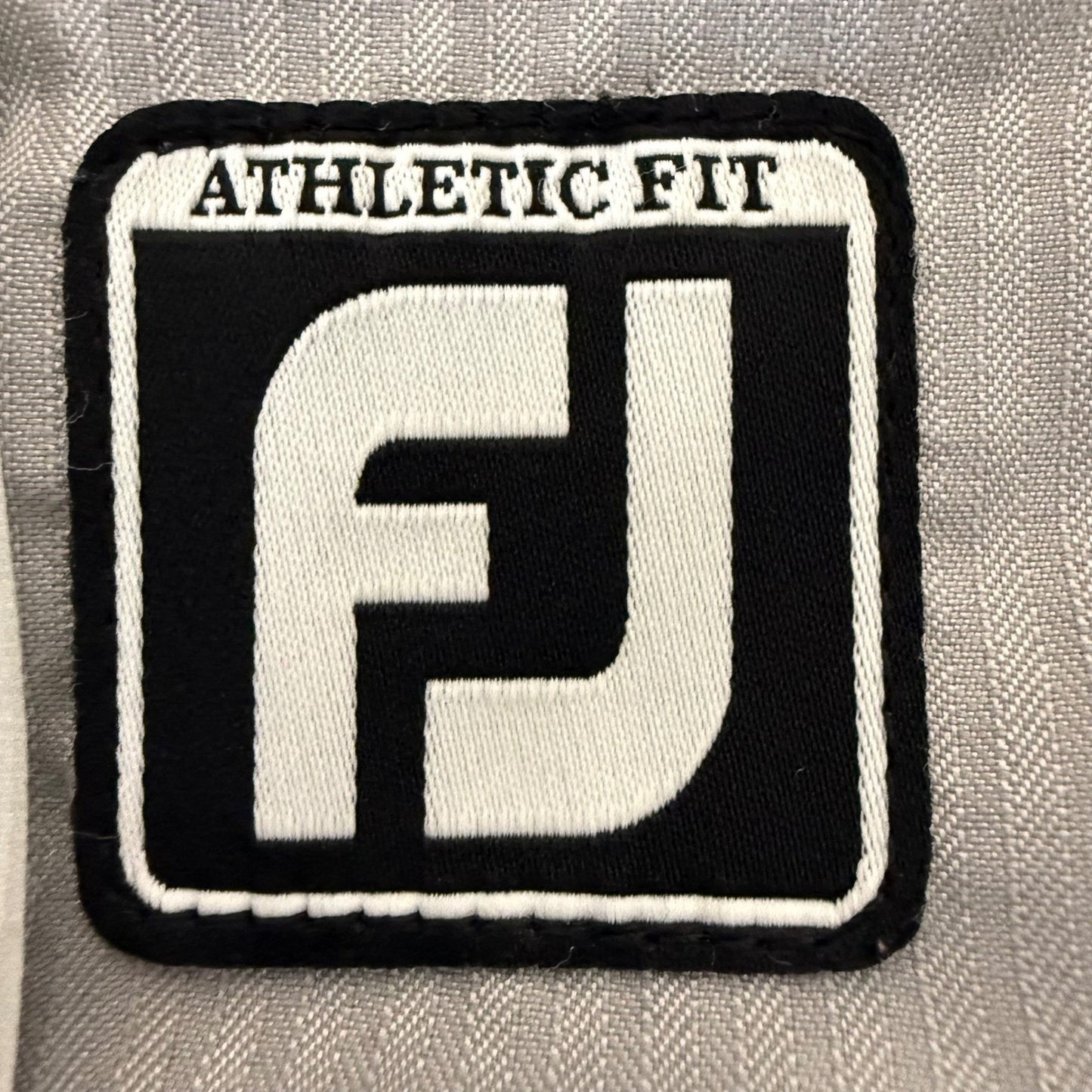 FootJoy Golf Pants Gray Mens 34x32 (Fits 35x30) Athletic Fit Performance Stretch