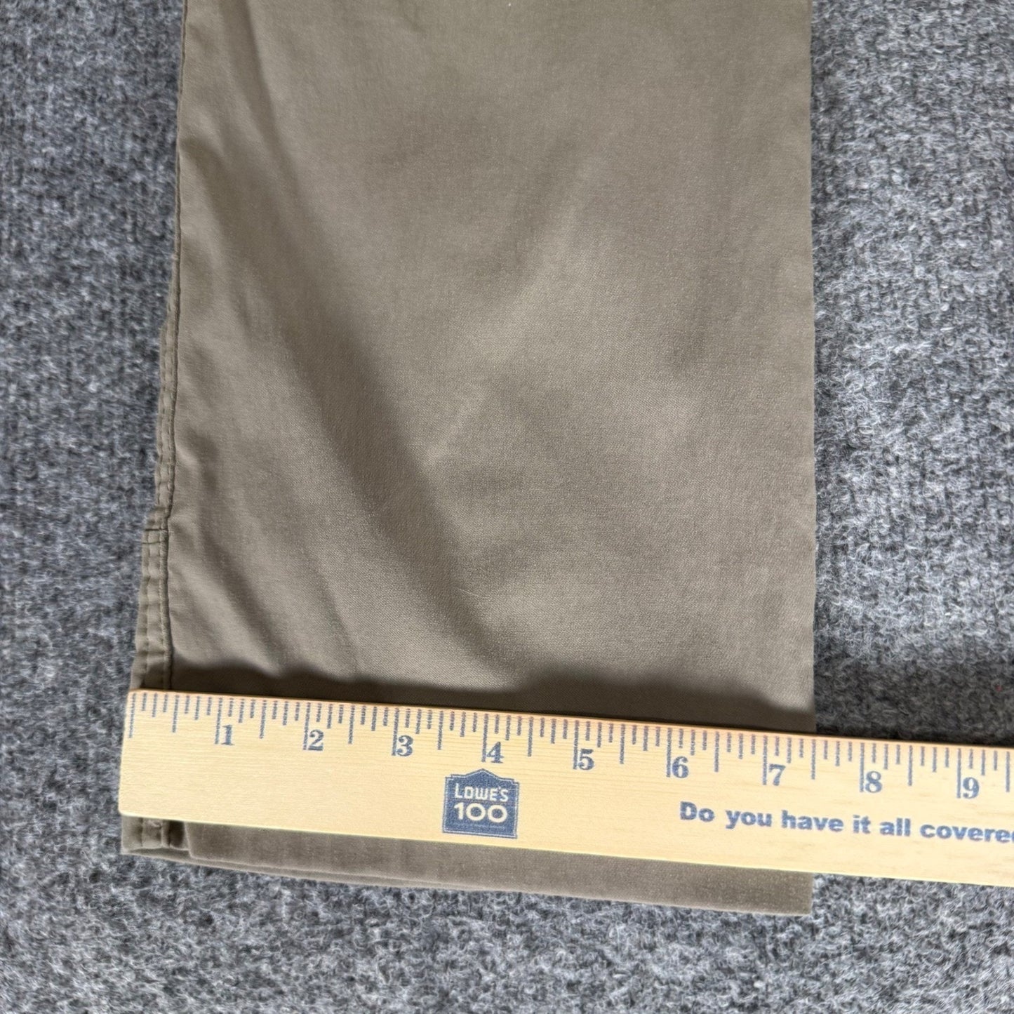Wrangler ATG Mens 34x32 Tan All Terrain Gear Pant Outdoor Hiking Utility Stretch