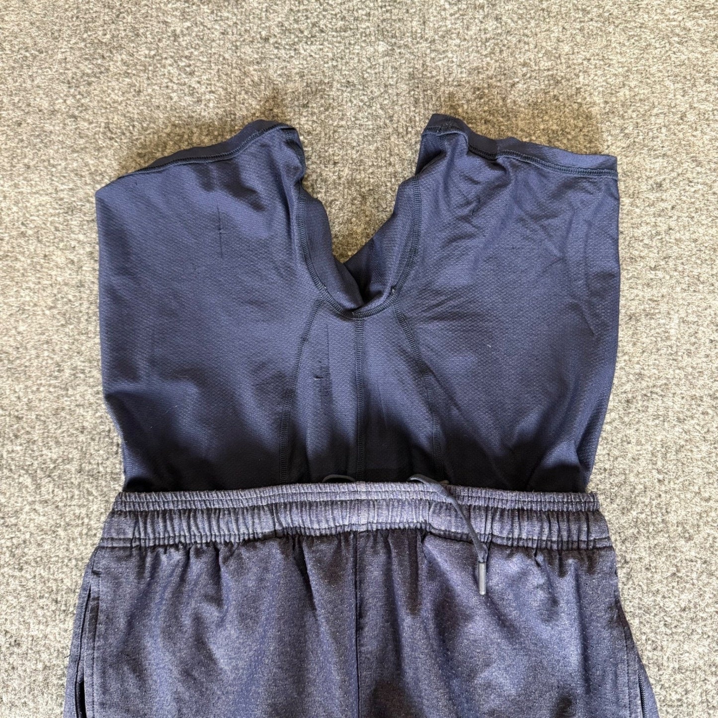 Rhone Athletic Shorts Mens Small Blue Gym Workout Lined Activewear Training
