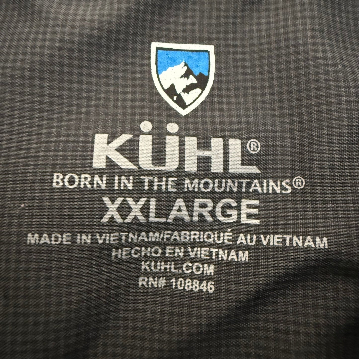 KUHL Response Shirt Mens XXL Plaid Short Sleeve Button Up Outdoor Hiking Trail