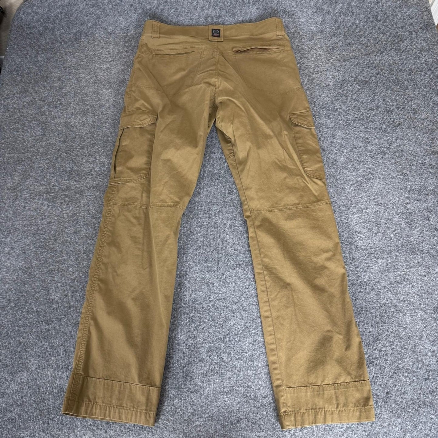 Wrangler ATG All Terrain Gear Mens Cargo Pant 32x31 Brown Outdoor Hiking Utility