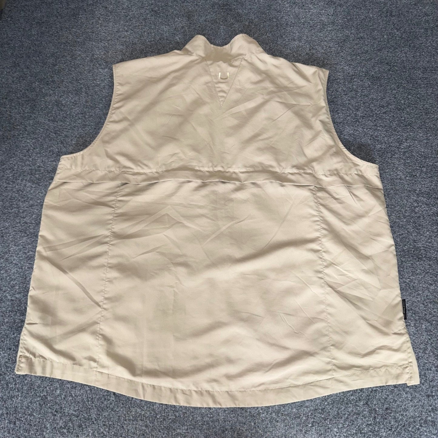Scottevest RFID Travel Vest Mens 3XL Tan Khaki Multi Pocket Utility TEC Jacket