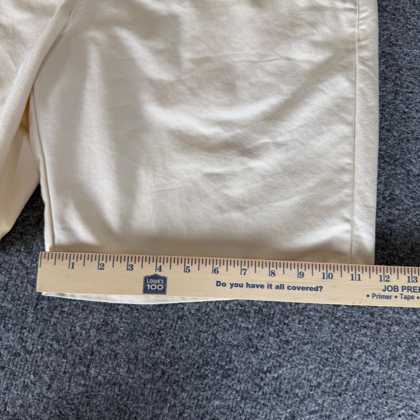 Vans Chino Short Men 34 Beige Flat Front Casual Skate Grunge Streetwear Everyday