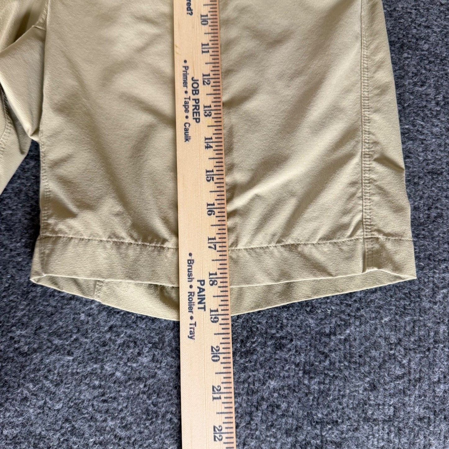 Outdoor Research Hiking Short Mens 34 (35) Tan Outdoor Trail Performance Stretch