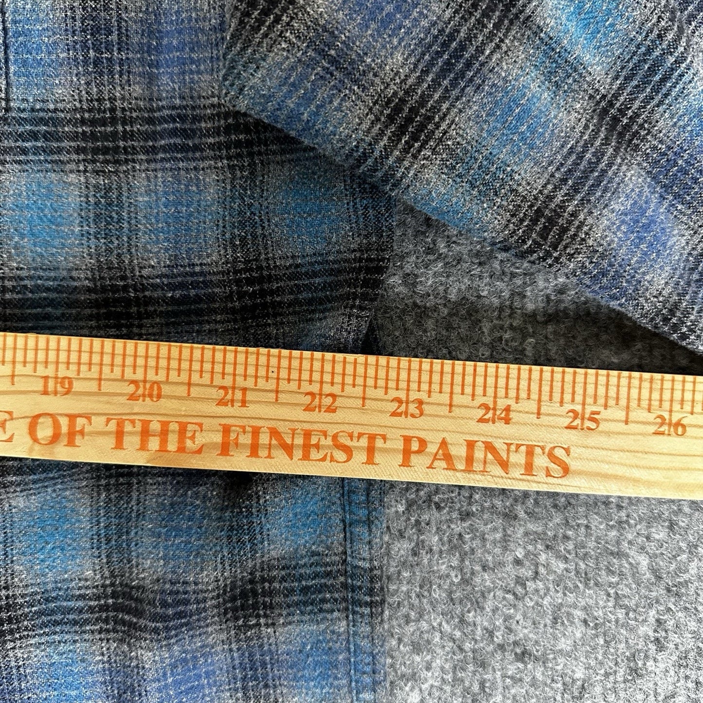 Pendleton Thomas Kay Shirt Mens Large Blue Plaid Button-Down Long Sleeve Casual