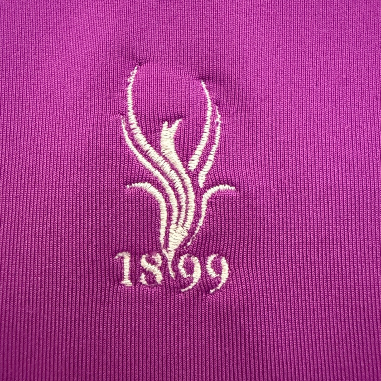 FootJoy FJ Mens Golf Polo Shirt XL Purple Stripe Performance Athletic Stretch