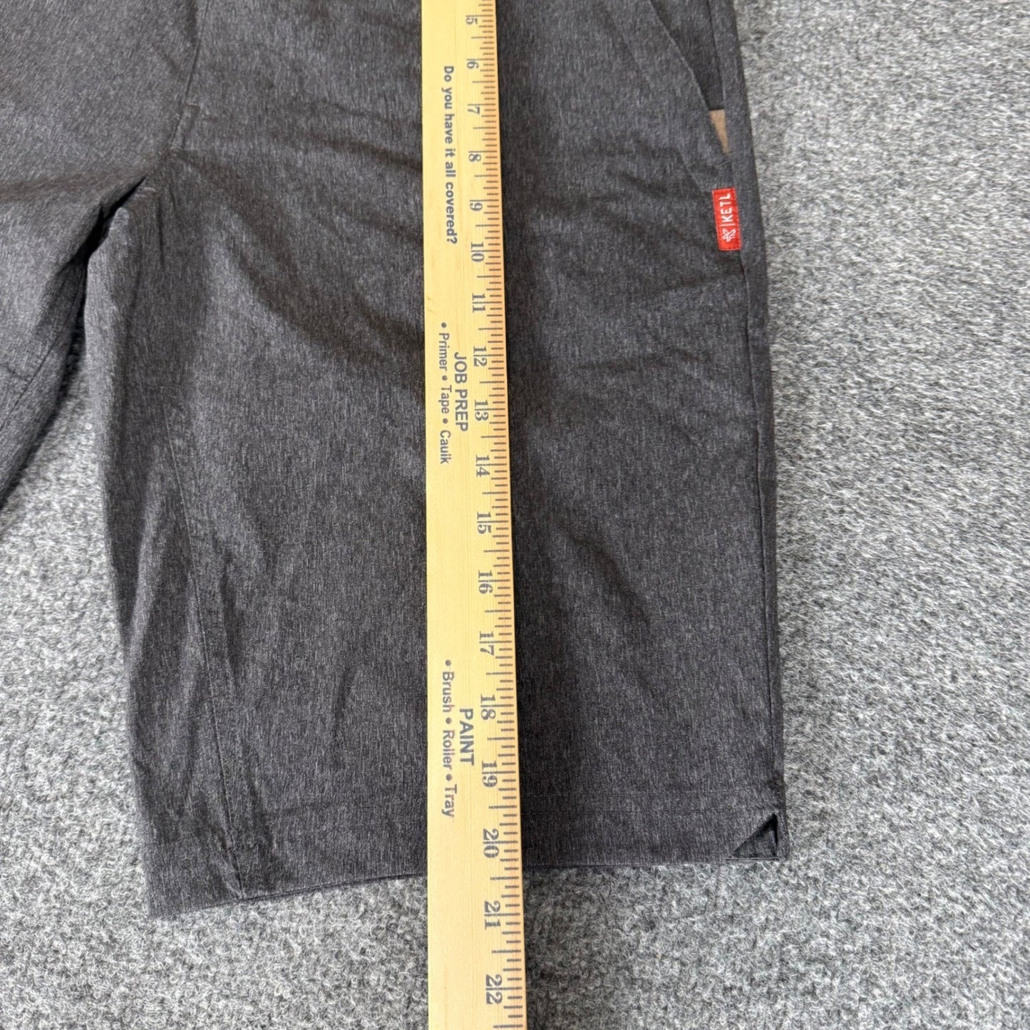 KETL Mountain Apparel Virtu Short Mens Medium Grey Hiking Trail Stretch Outdoor