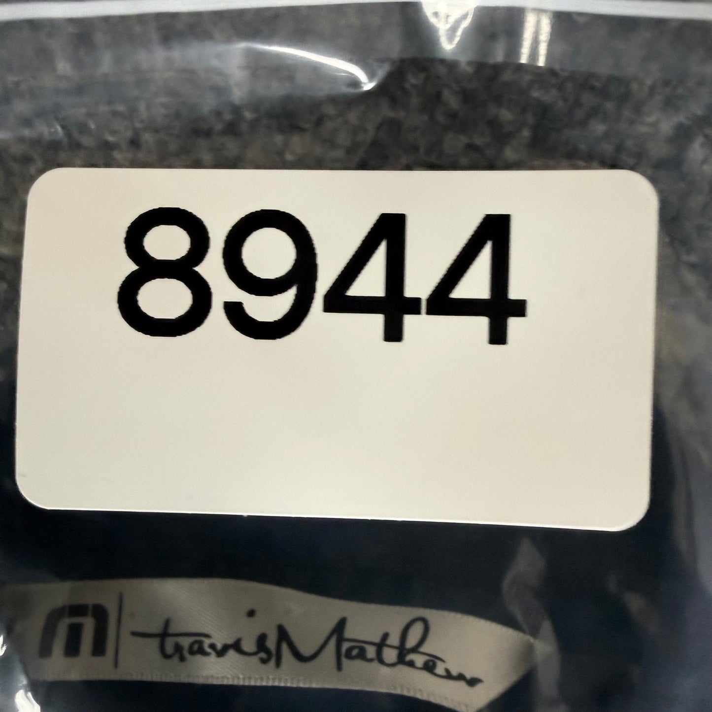 Travis Mathew Shirt Men Large Navy Blue Tropical Parrot Pineapple Button Up Golf