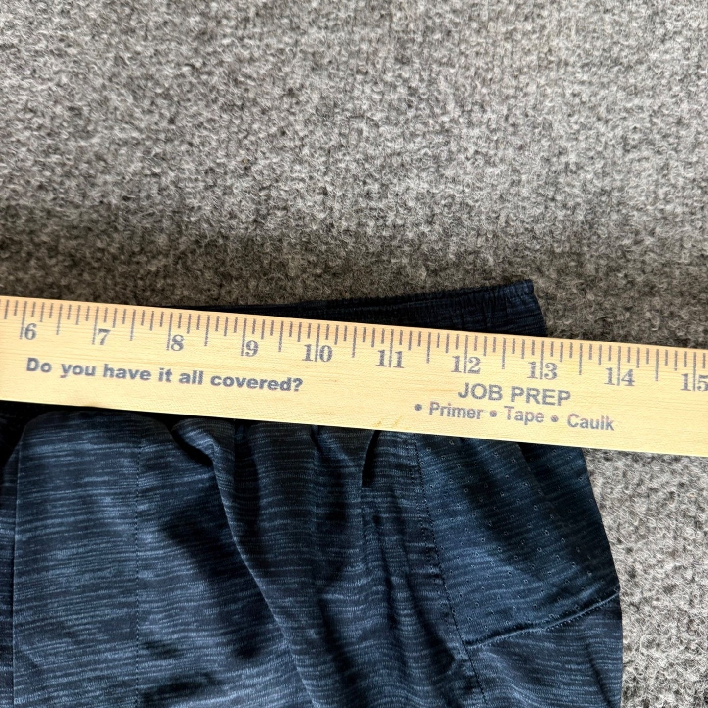 Lululemon Surge Mens Running Shorts Small Blue Athletic Gym Performance Training