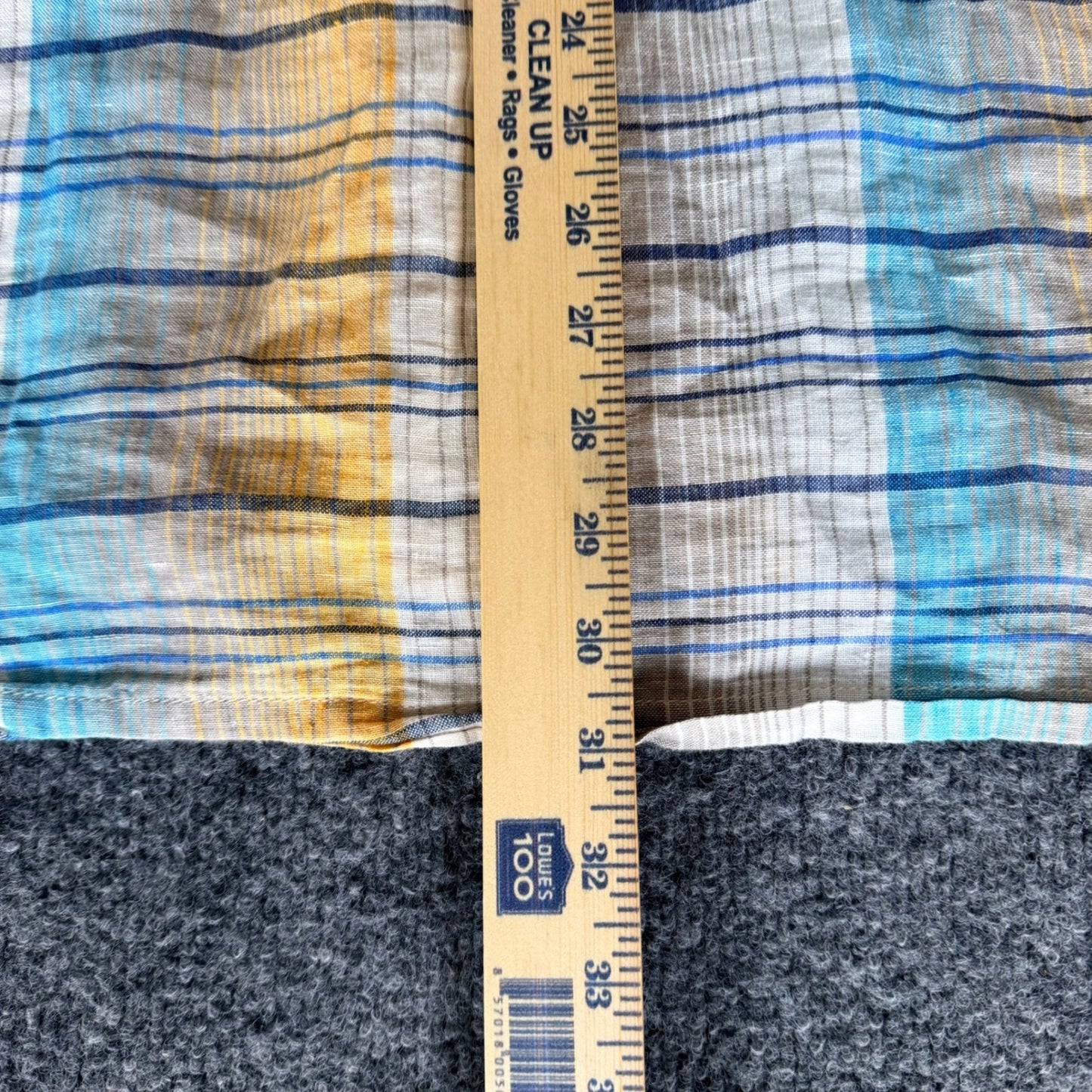Tommy Bahama Shirt Mens XXL 100% Linen Button Up Striped Short Sleeve 2XL Casual