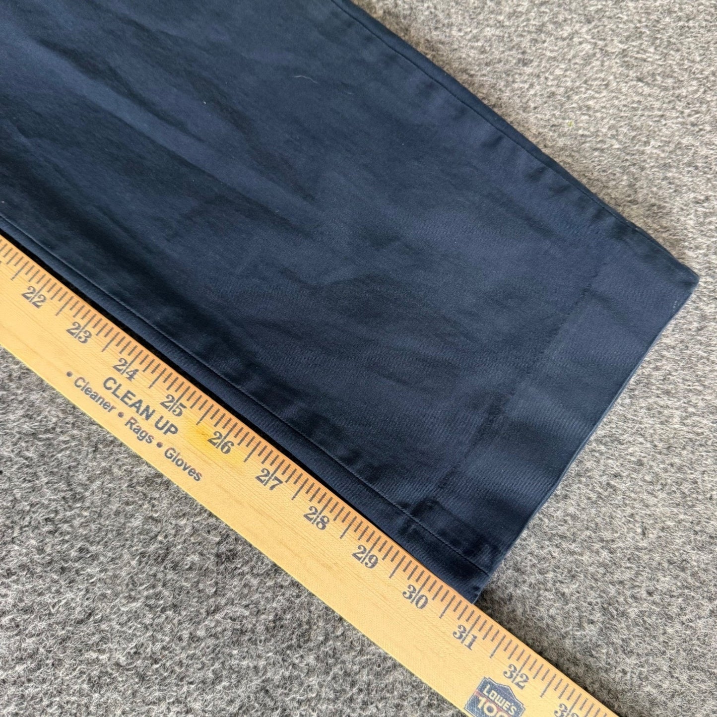 Bonobos Slim Fit Chino Pants Mens 33x31 Navy Blue Manteco Italian Fabric Casual