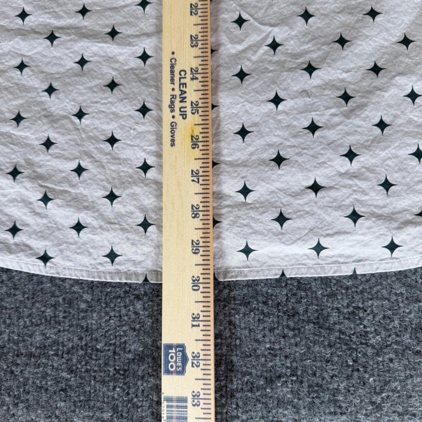 Bearbottom Shirt Mens 2XL Geometric Short Sleeve Button Up Casual Cotton Top