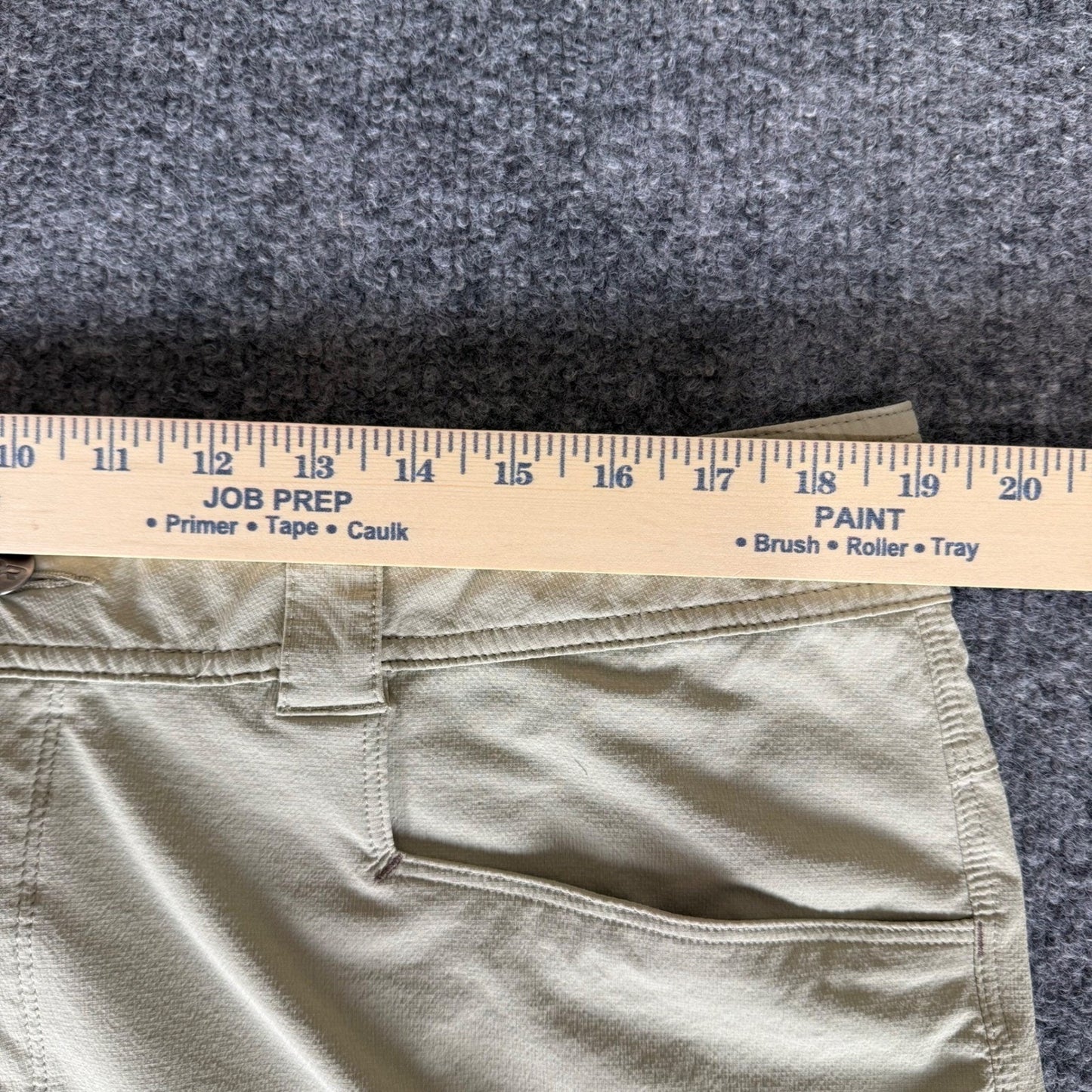 Outdoor Research Hiking Cargo Shorts Mens 38 Beige Trail Outdoor Performance