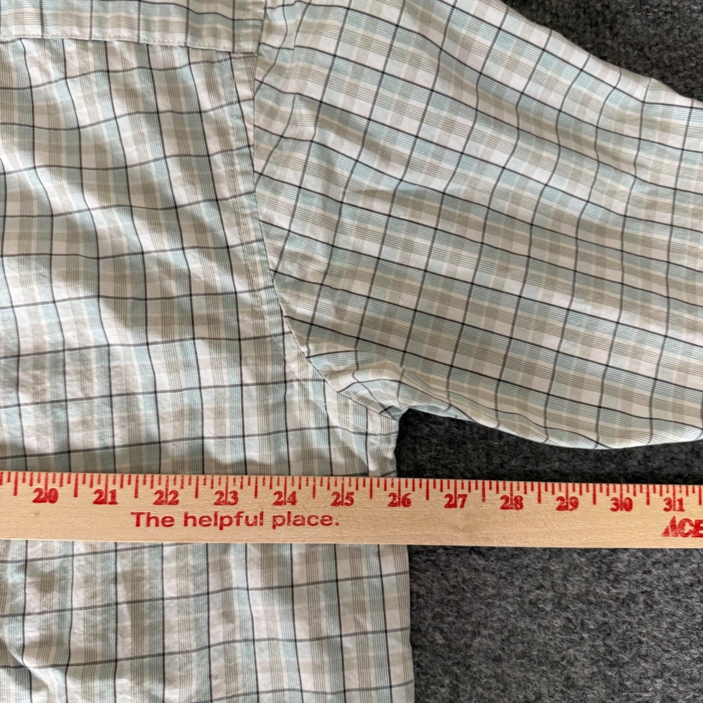 Wrangler George Strait Mens XL Plaid Button Down Shirt Western Cowboy Rodeo