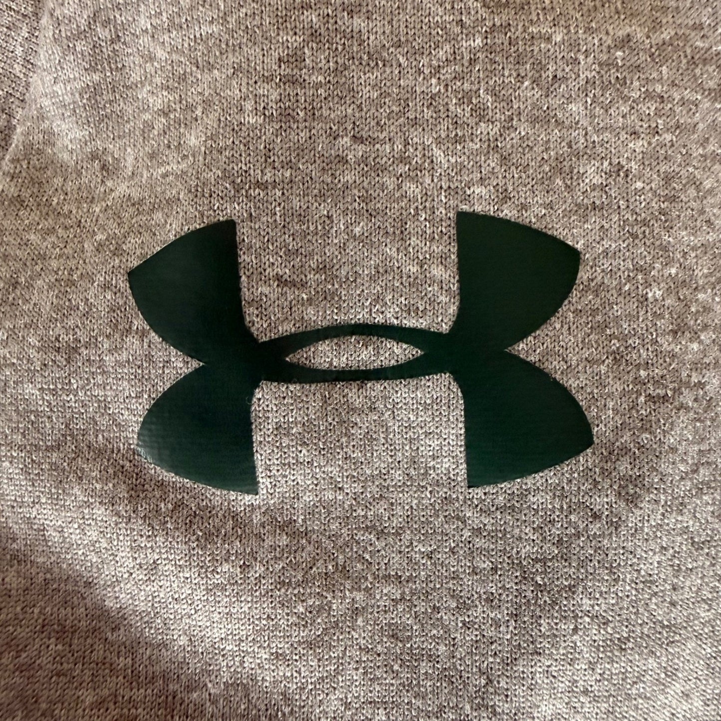 Under Armour Green Bay Packers NFL Combine HeatGear 1/4 Zip Gray Mens Medium