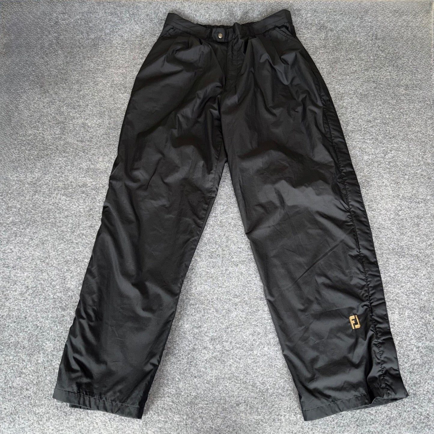 DryJoys FootJoy Pants Mens Black 32x31 Waterproof Golf Rain Windbreaker Athletic