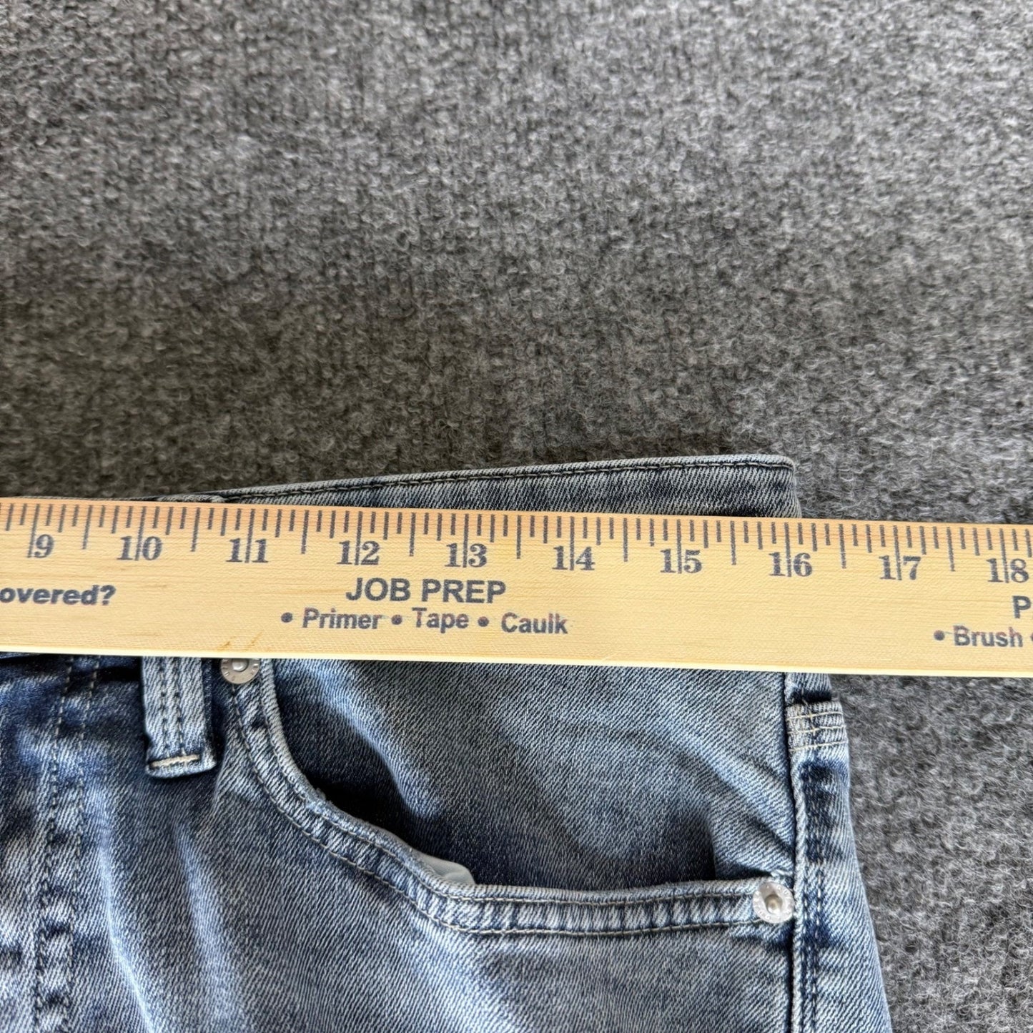 DUER L2X Slim Fit Jeans Mens 32x30 Light Wash Denim Stretch Casual Comfort DU/ER